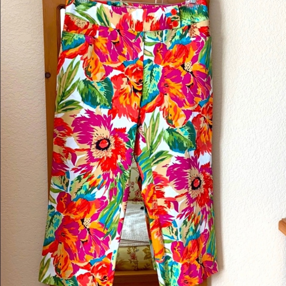 Bandolino Stretch Capris Sz 12